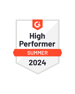 G2 High Performer Summer 2024